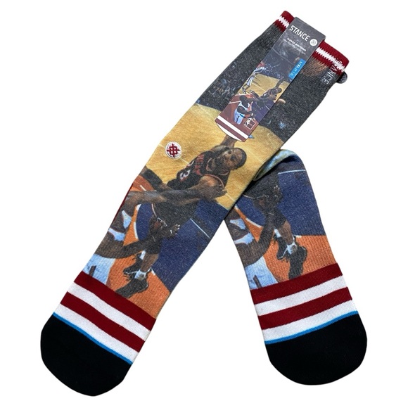 Stance NBA Miami Heat Alonzo Mourning Socks - Picture 4 of 8